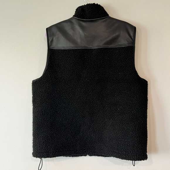 Michael Kors Black Vest with Leather Details - Picture 4 of 5